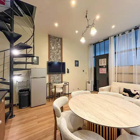 Urban Flat 21 - Chaplin Atelier In Apartmán Paříž